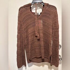 Roxy Brown Knit Sweater